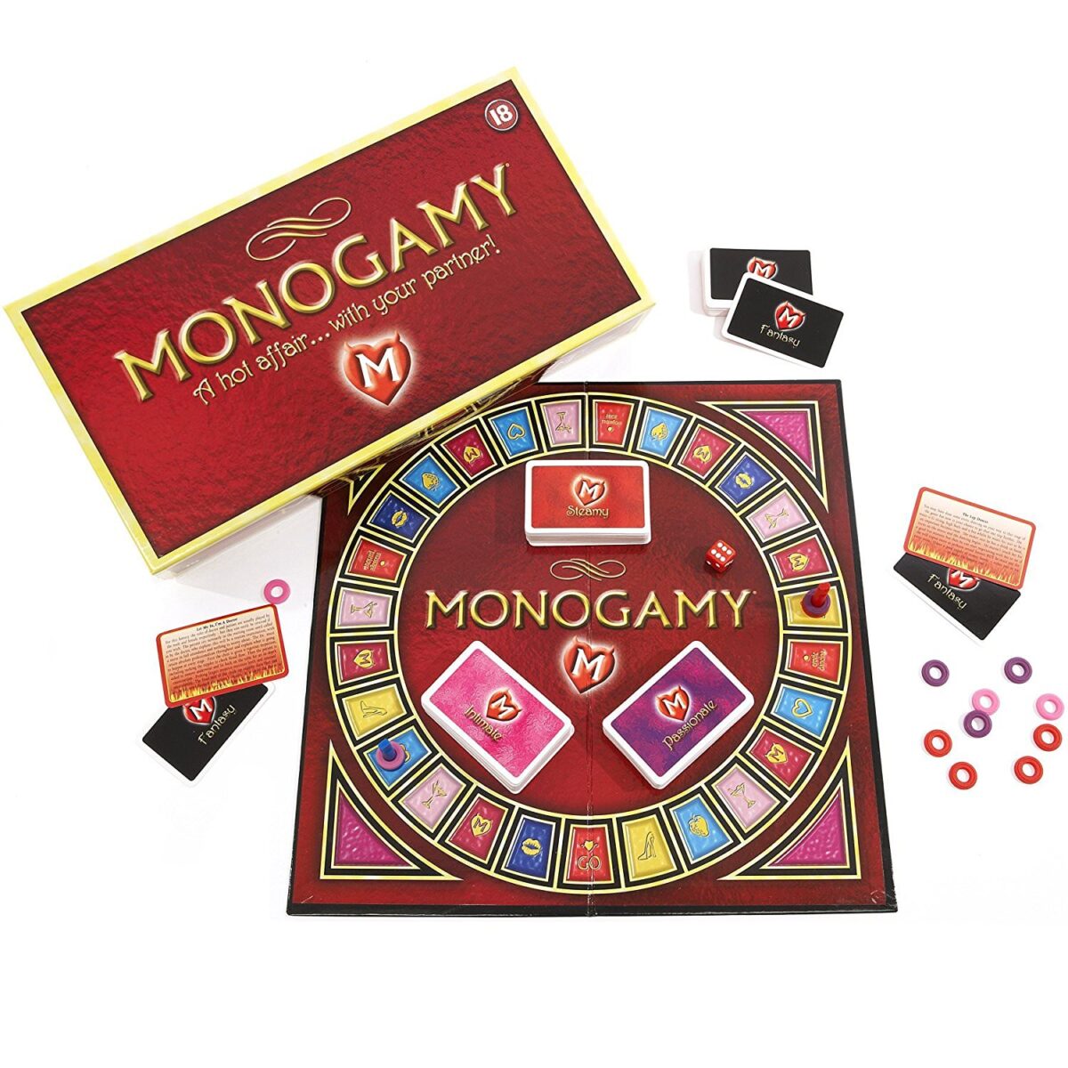 Monogamy A Hot Affair With Your Partner Adult Board Game